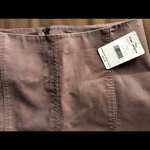 NWT Free People Vegan Leather Mini